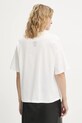 Odzież Never Fully Dressed t-shirt bawełniany NFDTO1928 biały