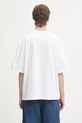 Одежда Хлопковая футболка Fiorucci Winter Waterskiing Print Boxy W25FWJTS003CJ01WH01 белый