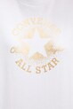 Converse t-shirt bawełniany CVW5T845 biały