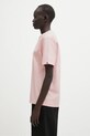 Βαμβακερό μπλουζάκι A Bathing Ape Ice Cream 001TEL302043L ροζ AW25