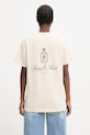 Clothing Sporty & Rich Vendome T-shirt cotton Women's TO04365232WH37 beige