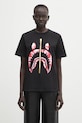 A Bathing Ape t-shirt bawełniany ABC Camo Shark nadruk czarny 1L30210008