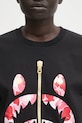 A Bathing Ape t-shirt bawełniany ABC Camo Shark czarny 1L30210008