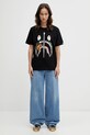 A Bathing Ape t-shirt bawełniany 1st Camo Milo Shark 002TEL802015L czarny