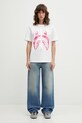 A Bathing Ape t-shirt bawełniany Camo Shark 001TEL802062L biały