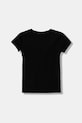 Calvin Klein Jeans tricou de bumbac pentru copii IG0IG02972.9BYA negru AW25