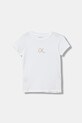 Дитяча бавовняна футболка Calvin Klein Jeans бавовна білий IG0IG02972.116.9BYA