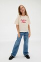 Calvin Klein Jeans t-shirt bawełniany dziecięcy IG0IG02973.9BYA