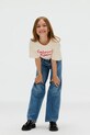 Calvin Klein Jeans t-shirt bawełniany dziecięcy IG0IG02973.9BYA
