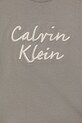 Девочка Детская хлопковая футболка Calvin Klein Jeans IG0IG02973.9BYA серый