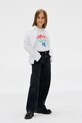 Детская хлопковая футболка Calvin Klein Jeans белый IG0IG02991.128.170.9BYA