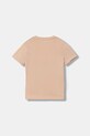 Calvin Klein Jeans t-shirt bawełniany dziecięcy IG0IG02991.104.116.9BYA pomarańczowy AW25