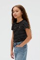 Детская хлопковая футболка Calvin Klein Jeans IG0IG02992.9BYA чёрный AW25