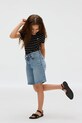 Детская хлопковая футболка Calvin Klein Jeans IG0IG02992.9BYA чёрный