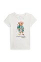 Polo Ralph Lauren tricou din bumbac bumbac alb 312971122002