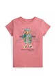 Polo Ralph Lauren tricou bumbac roz 312971860001