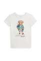 Polo Ralph Lauren tricou din bumbac print alb 313971122002
