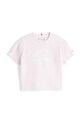 Детская хлопковая футболка Tommy Hilfiger KG0KG08635.9BYA розовый AW25