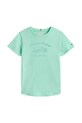 Tommy Hilfiger t-shirt KG0KG08636.128.176.9BYA turkusowy AW25