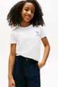 Tommy Hilfiger t-shirt okrągły biały KG0KG08812.9BYA