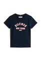 Tommy Hilfiger t-shirt bawełniany dziecięcy KG0KG08813.9BYA granatowy AW25