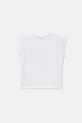 Guess tricou copii J5YI04.K6YW4.9BYA alb AW25