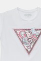 Fete Guess tricou copii J5YI04.K6YW4.9BYA alb