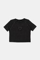 Guess t-shirt dziecięcy aplikacja czarny J5YI06.K8HM4.9BYA