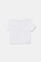 Guess t-shirt bawełniany dziecięcy J5YI08.K6YW4.9BYA biały AW25