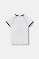 Guess t-shirt bawełniany dziecięcy J5YI21.K8HM4.9BYA biały AW25