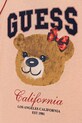 Dziewczynka Guess t-shirt bawełniany dziecięcy J5YI21.K8HM4.9BYA pomarańczowy