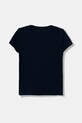 Guess t-shirt dziecięcy J5YI25.K6YW4.9BYA granatowy AW25