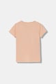 Guess t-shirt bawełniany dziecięcy J5YI40.I3Z14.9BYA pomarańczowy AW25