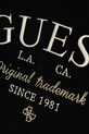 Dziewczynka Guess t-shirt bawełniany dziecięcy J5YI40.I3Z14.9BYA czarny