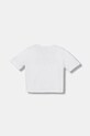 Guess t-shirt bawełniany dziecięcy J5YI47.K8HM4.9BYA biały AW25
