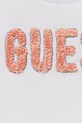 Dziewczynka Guess t-shirt bawełniany dziecięcy J5YI47.K8HM4.9BYA biały