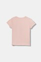 Guess t-shirt dziecięcy K5YI01.K6YW4.9BYA różowy AW25