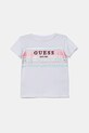 Guess t-shirt dziecięcy z elastanem biały K5YI04.K6YW4.9BYA