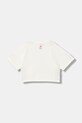 adidas t-shirt dziecięcy JL9191 biały AW25