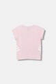 adidas t-shirt dziecięcy JM0858 różowy AW25