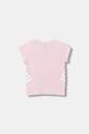 Dziewczynka adidas t-shirt dziecięcy JM0858 różowy