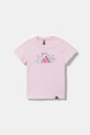 adidas t-shirt bawełniany niemowlęcy I ADIRAPTOR nadruk różowy JV5069