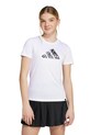 Otroška kratka majica adidas Potisk bela JV5195