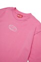 Deklice Otroška bombažna kratka majica Diesel TIXAN T-SHIRT J02428 roza