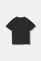 Marni t-shirt bawełniany dziecięcy MT290F T-SHIRT M01601 czarny AW25