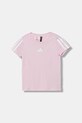 adidas tricou copii imprimeu roz JW5018