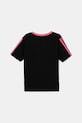 Dziewczynka adidas t-shirt bawełniany dziecięcy JW8633 czarny
