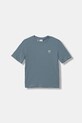 adidas Originals t-shirt z elastanem niebieski JX5181