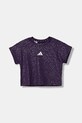Дитяча футболка adidas JM3913 фіолетовий AW25