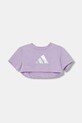 adidas tricou copii KB7296 violet AW25